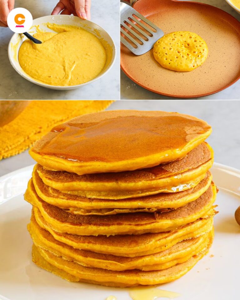 Pancakes alla zucca: la ricetta della variante autunnale delle frittelle americane