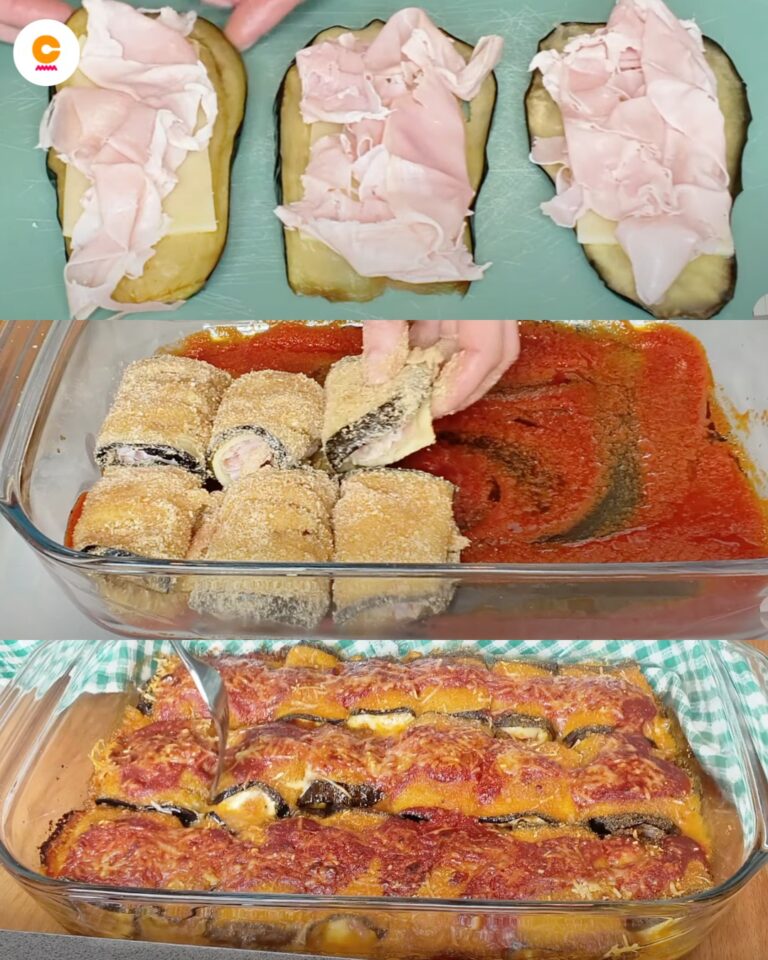 Involtini di melanzane