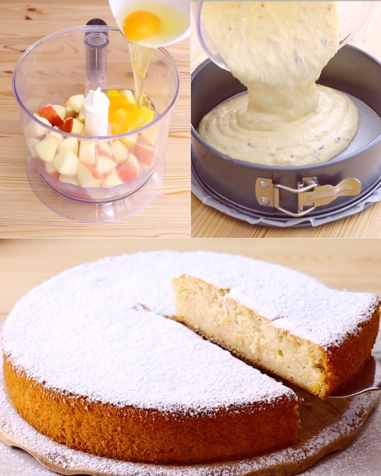 Pan di mele: la ricetta del dolce soffice e umido con mele frullate