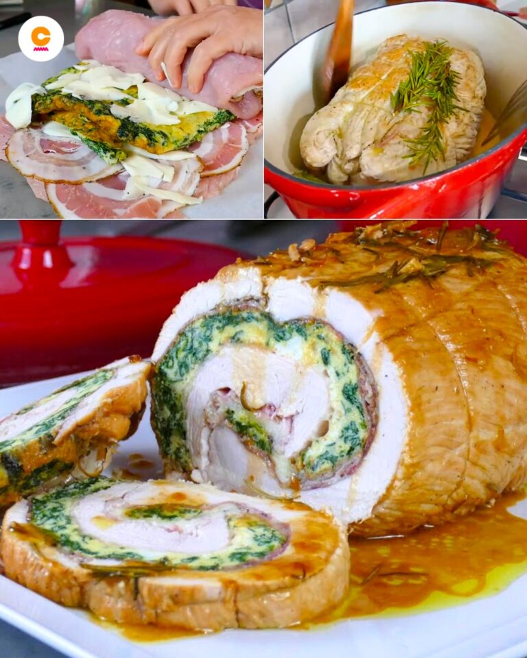 Rollè di tacchino ripieno: la ricetta del secondo piatto saporito