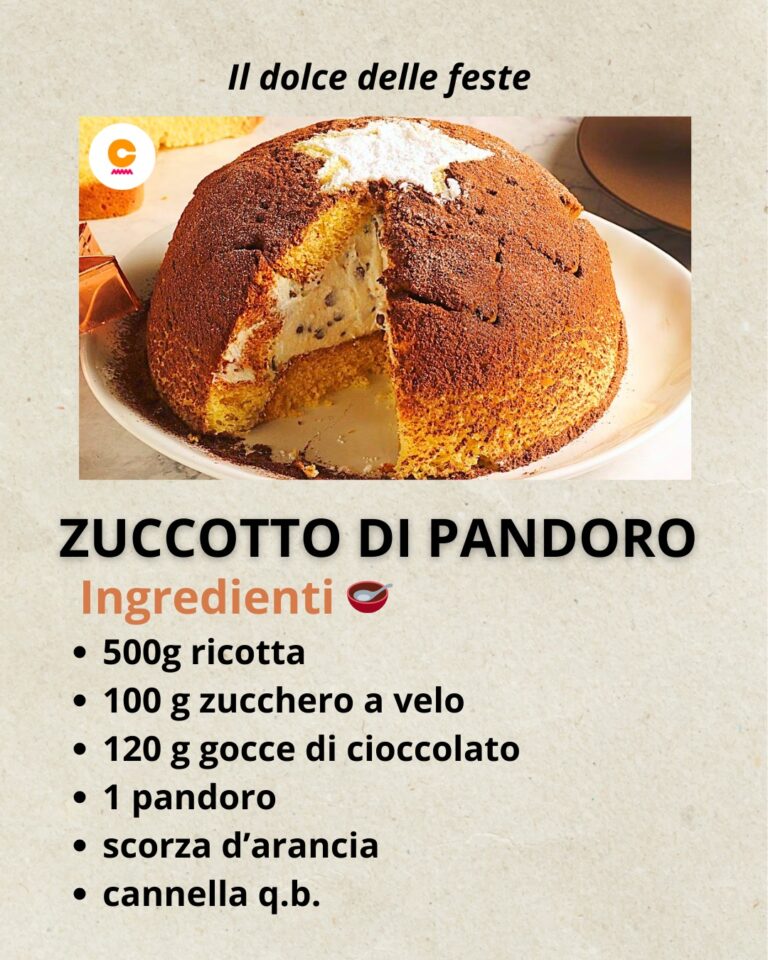 Zuccotto di pandoro