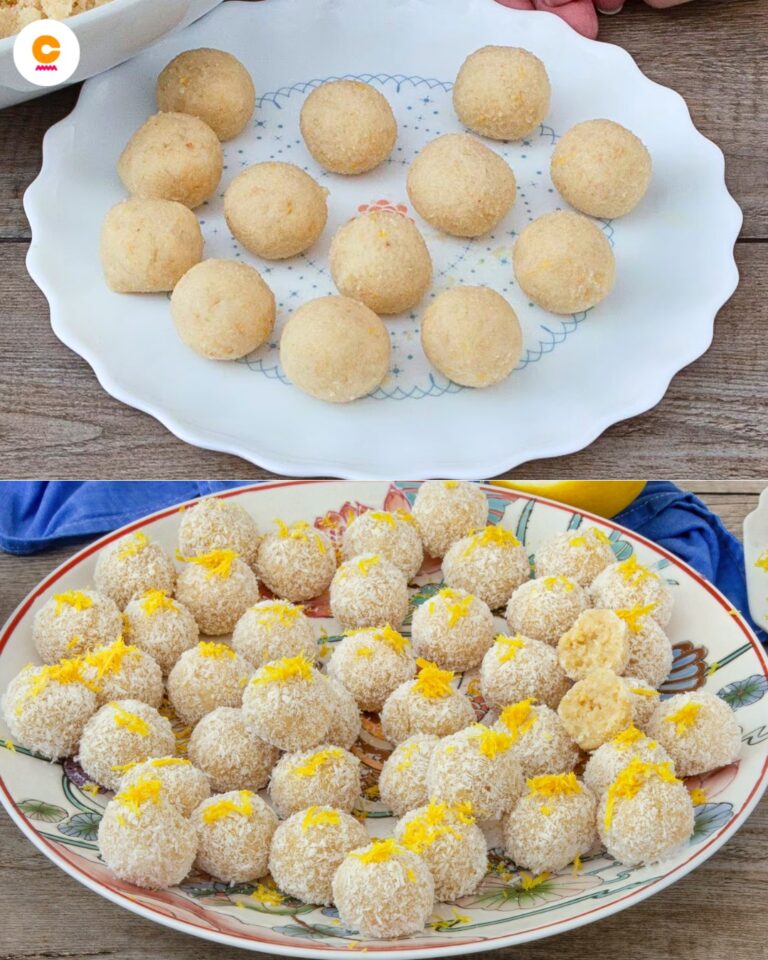 Tartufini al limone: la ricetta