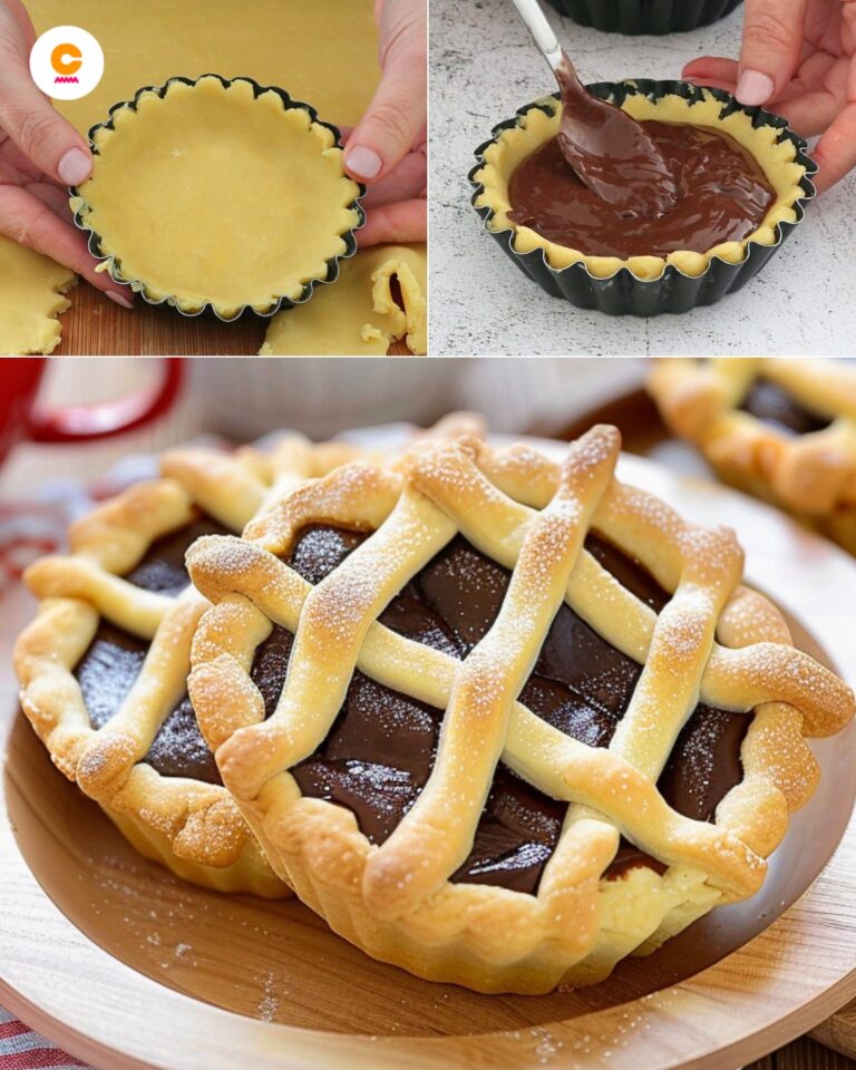 Crostatine alla nutella: la ricetta del dolce preferito dai bambini