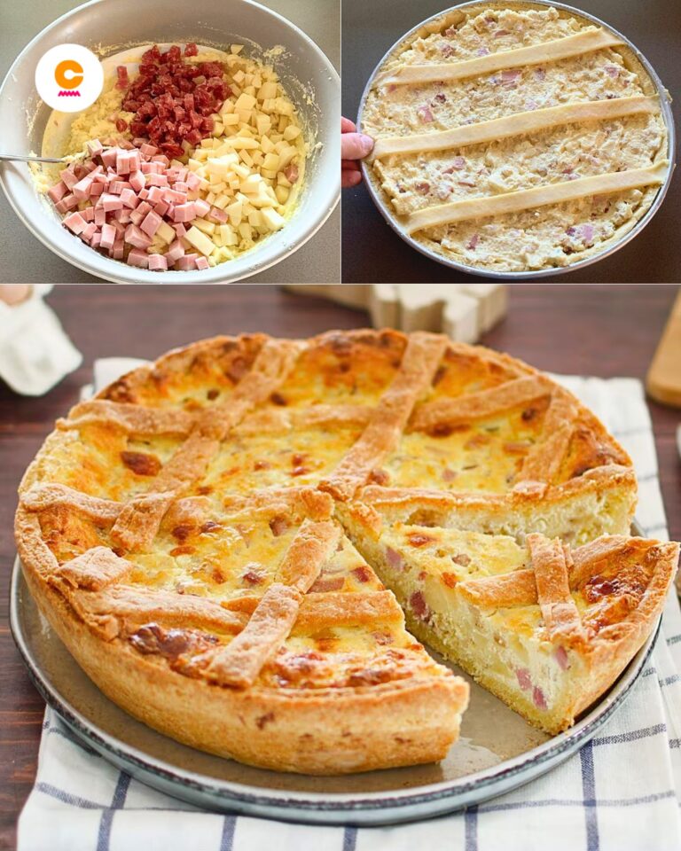 Pastiera salata: la ricetta della variante gustosa e filante perfetta per l’antipasto