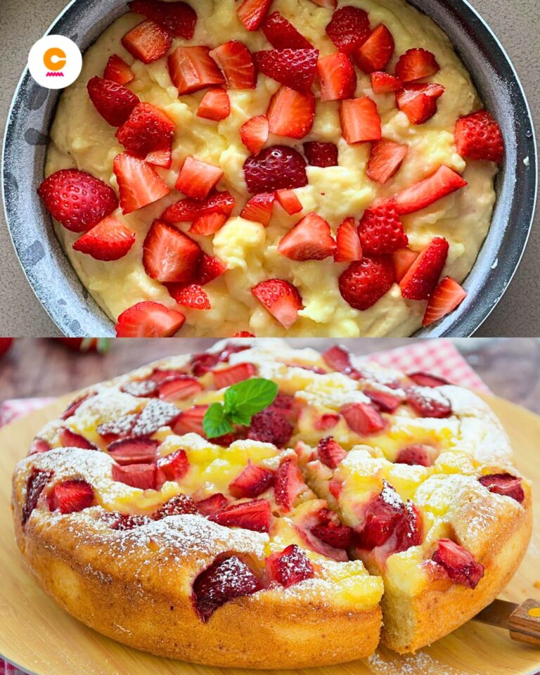 Torta crema e fragole: la ricetta del dolce cremoso