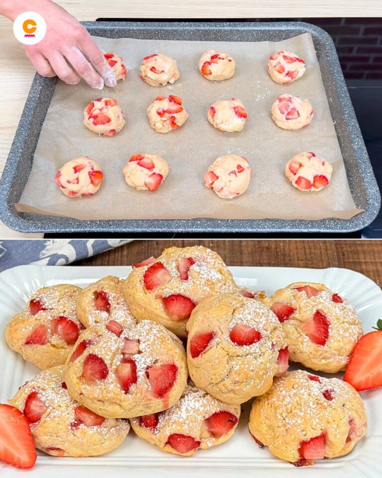 Biscotti alle fragole