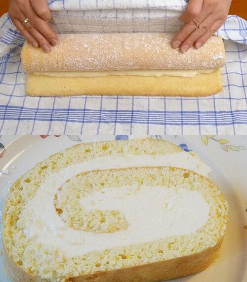 🍋 Rinfrescante Rotolo di Spugna al Limone: Una Morbidezza Leggera e Profumata