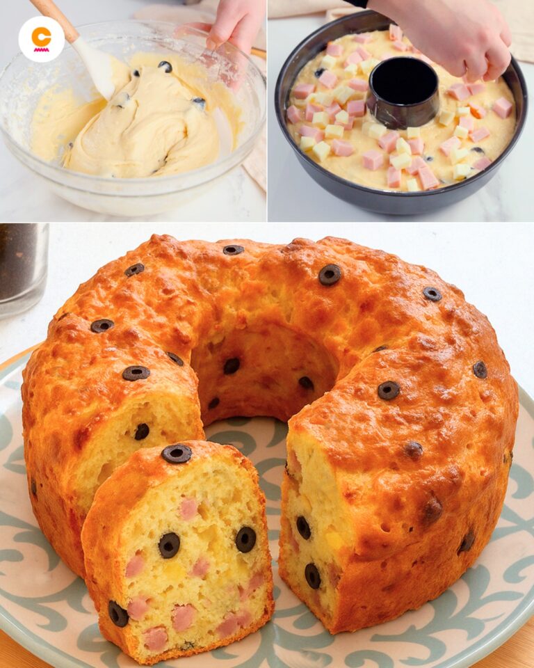 Ciambella salata: la ricetta base per prepararla alta e soffice e tante idee per farcirla