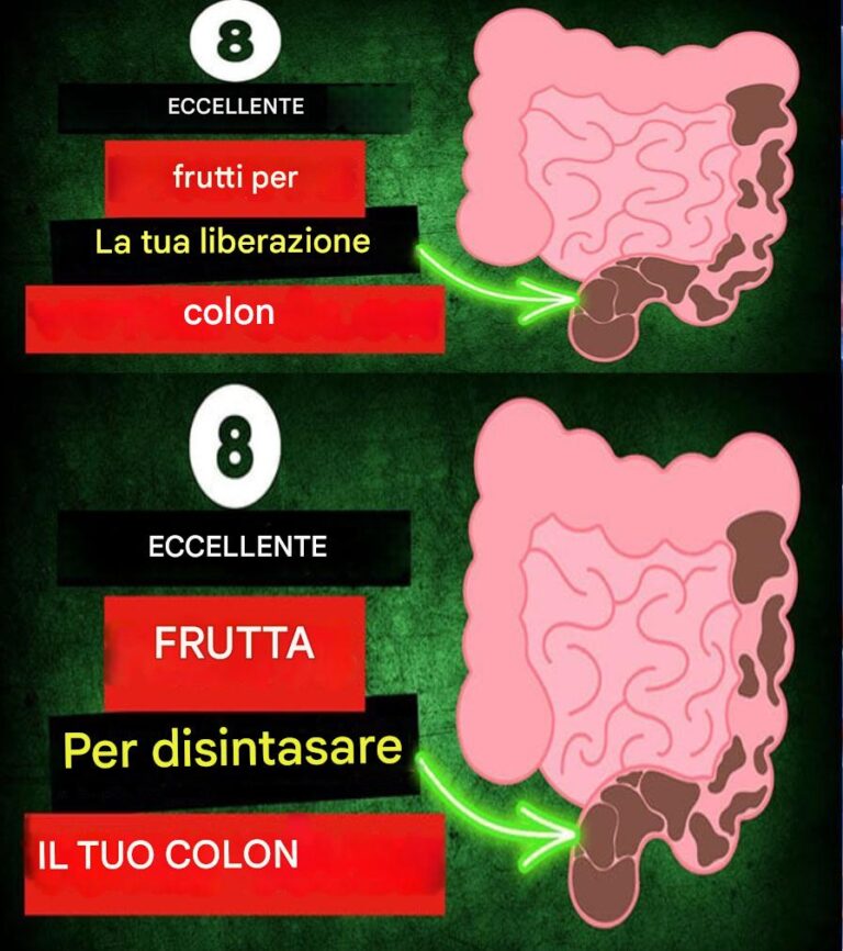8 frutti incredibili per liberare rapidamente il colon