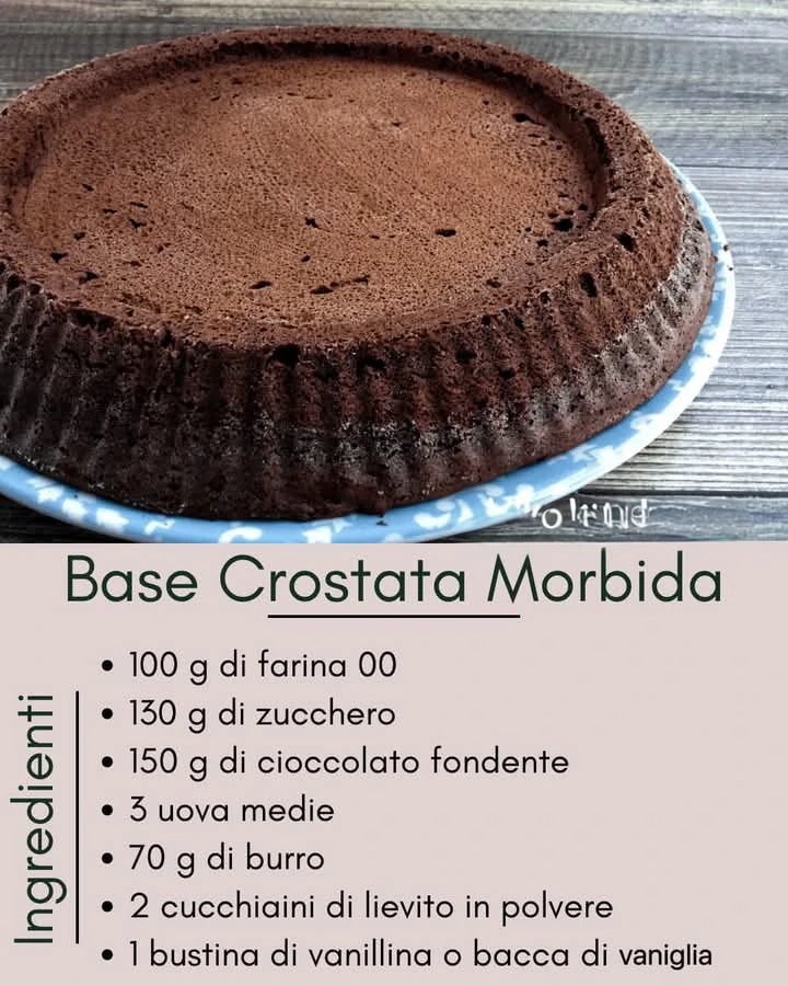 Soffice crostata al cioccolato da farcire: la ricetta base imperdibile!