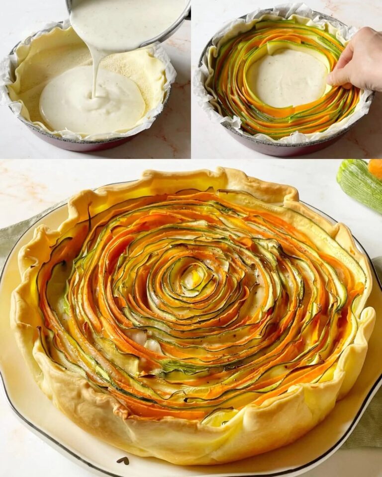 Quiche di Verdure: Torta Salata Colorata e Scenografica