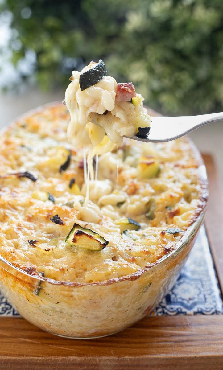 Riso al Forno con Zucchine e Pancetta: Un Timballo Gustoso e Facile da Preparare