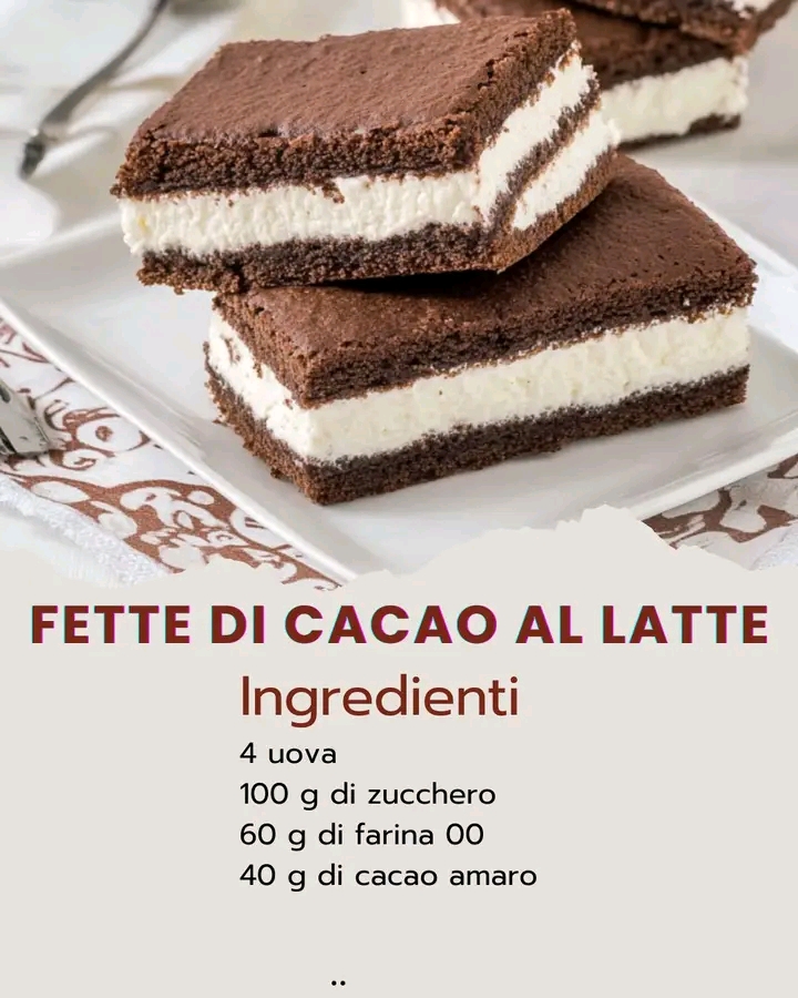 Fette di Cacao al Latte