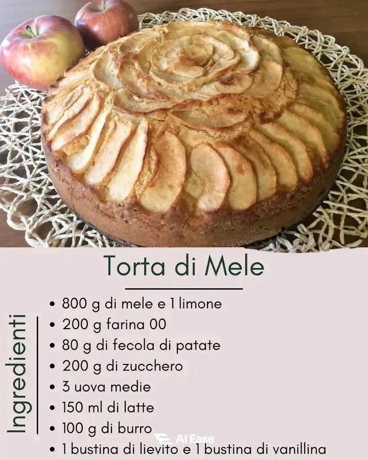 Scopri la torta di mele più soffice e golosa di sempre!