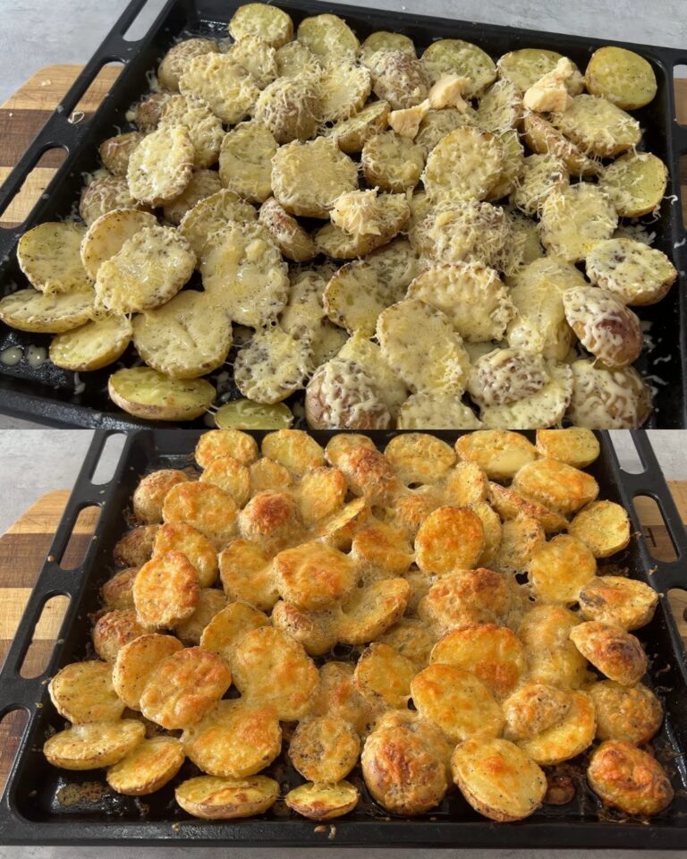 Patate al forno con formaggio e spezie