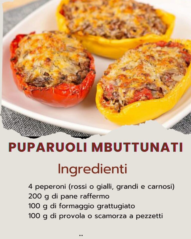 Puparuoli Mbuttunati – la Ricetta Classica Napoletana: