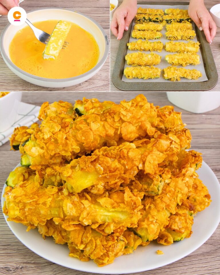 Zucchine con corn flakes: la ricetta dell’antipasto sfizioso e croccante