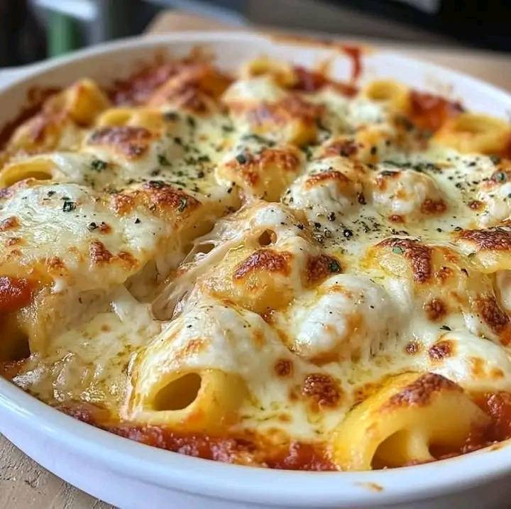 🔵🔵🔵 LA RICETTA DEL GIORNO: PASTA AL FORNO FILANTE CON MOZZARELLA E BESCIAMELLA. BUON APPETITO! 🔵🔵🔵