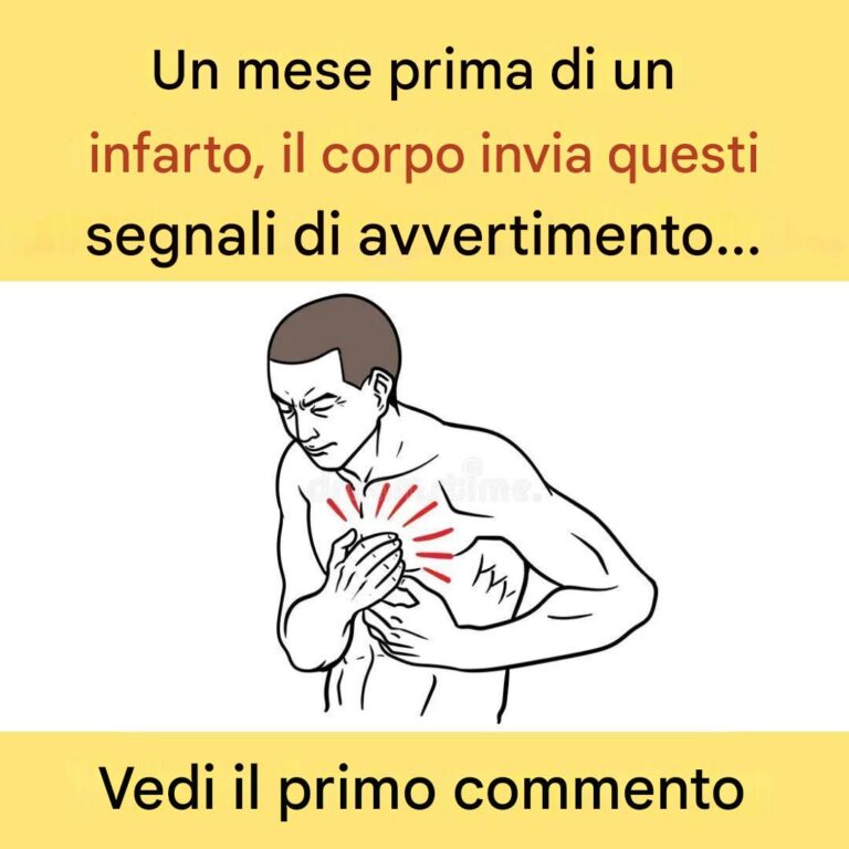 I 7 segnali d'allarme di un infarto da non ignorare