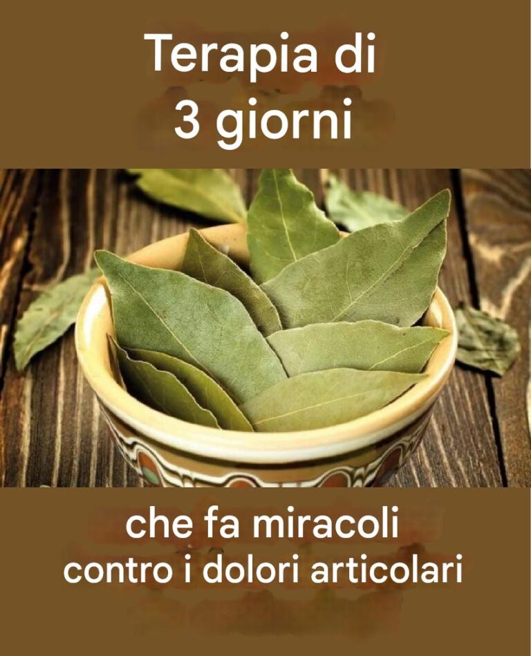 Una terapia di 3 giorni con foglie di alloro fa miracoli contro i dolori articolari.