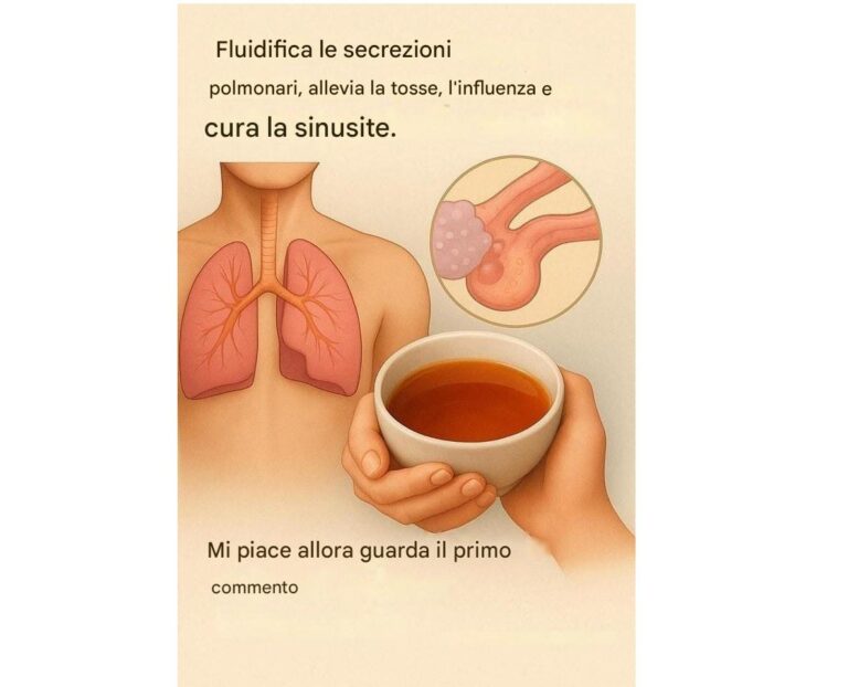 Il metodo della nonna per eliminare il muco e liberare le vie respiratorie