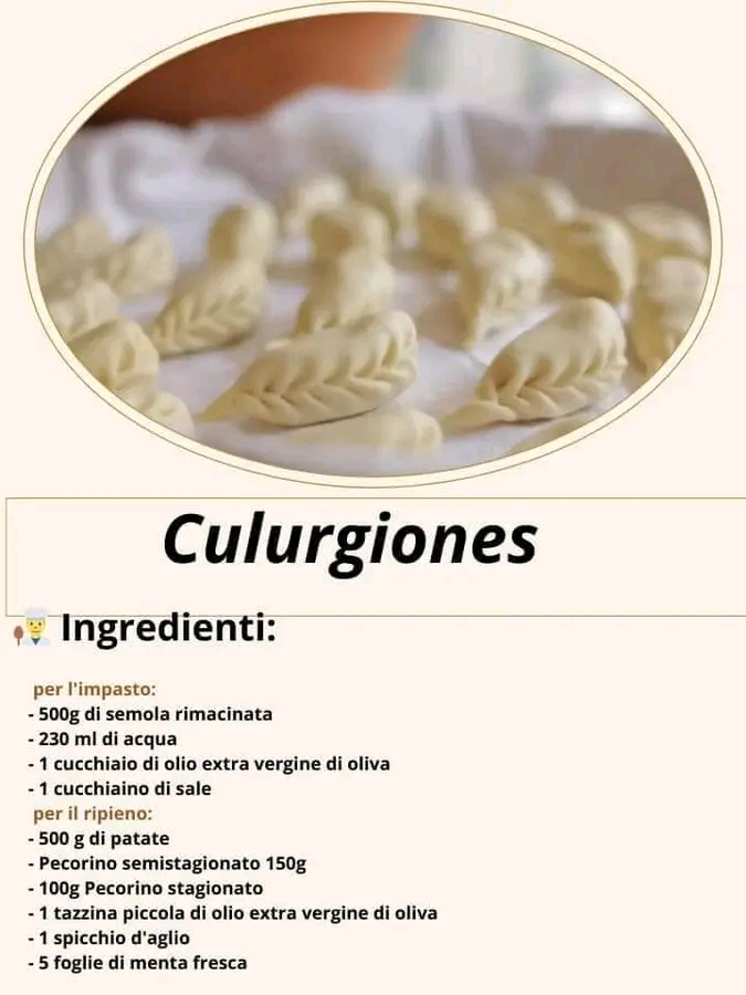 🥟 Culurgiones Gnocchi della tradizione sarda 🥟