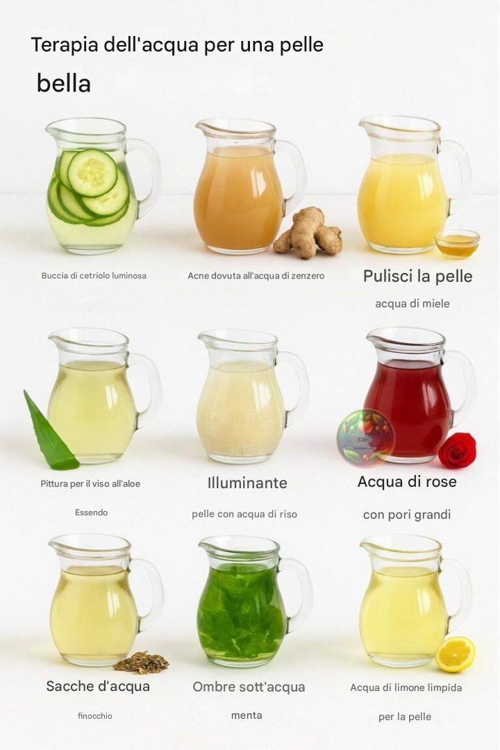 10 fantastici rimedi a base d'acqua per una pelle splendida