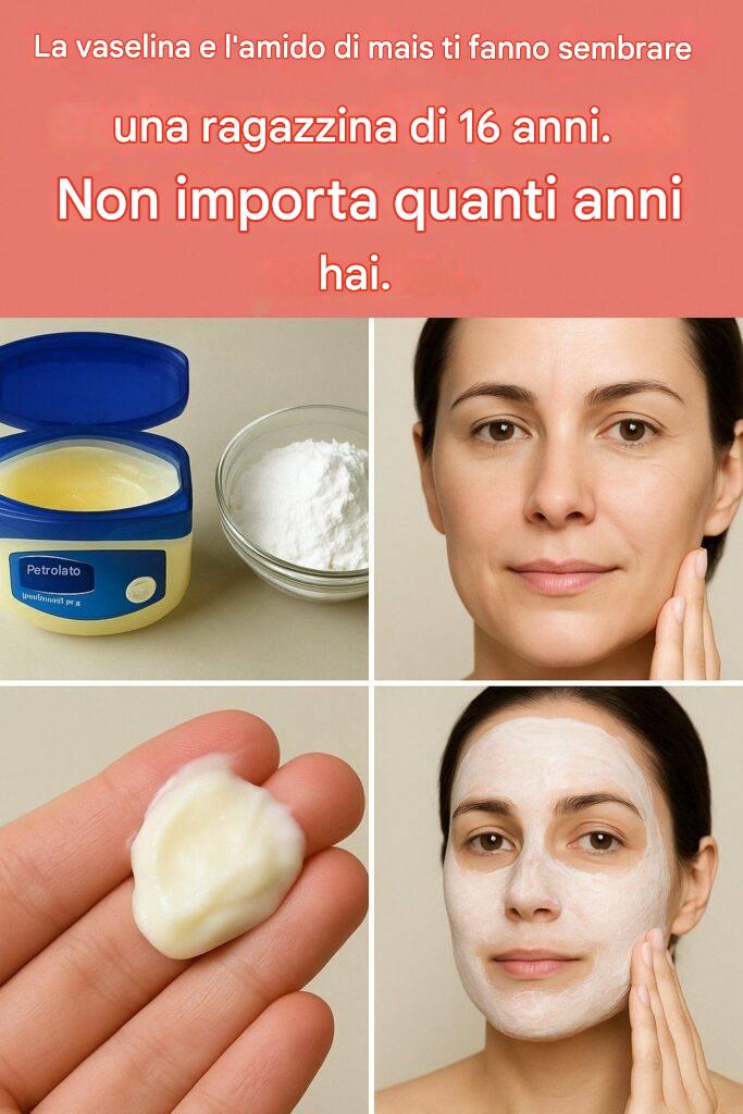 Maschera di bellezza alla vaselina e amido di mais: questo rimedio casalingo funziona davvero?