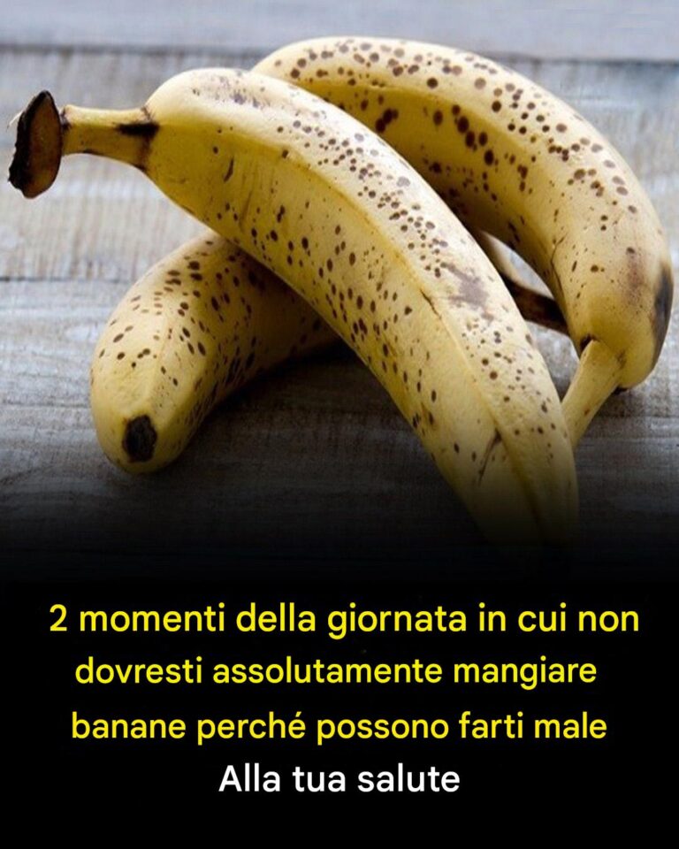 2 Momenti della Giornata in Cui Dovresti Assolutamente Evitare di Mangiare le Banane