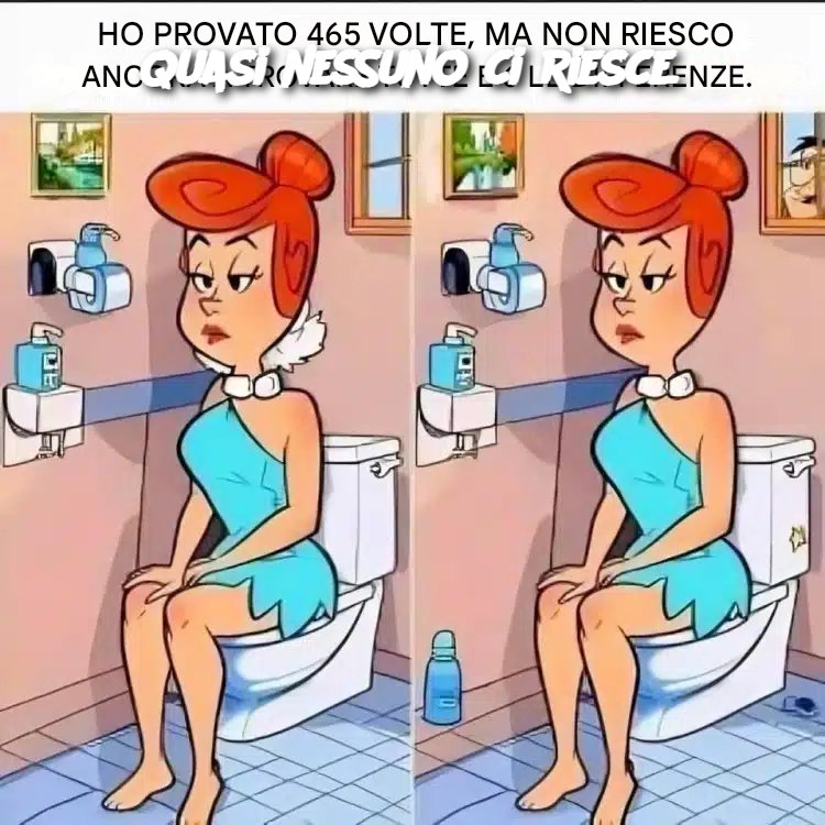 Riesci a trovare le 6 differenze in questa immagine?