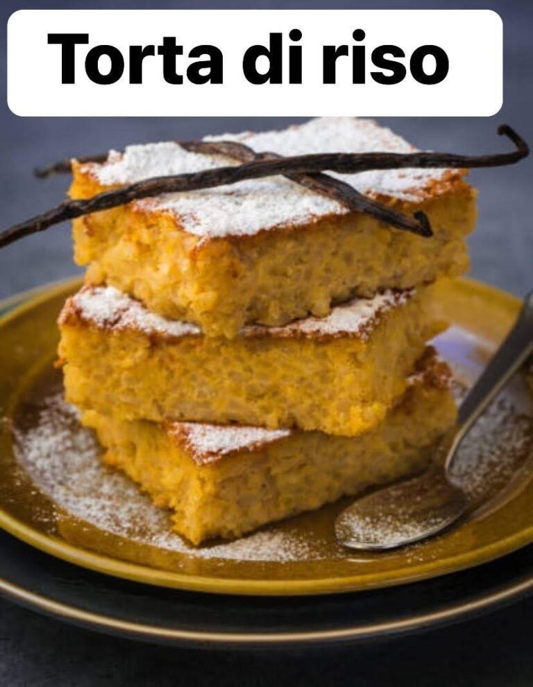 Torta di Riso della Nonna senza Farina 🍰