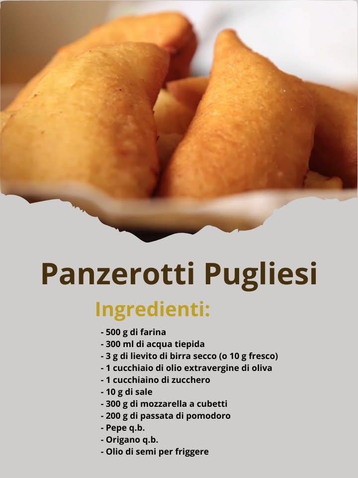🥟 Panzerotti Pugliesi: Una Delizia Tradizionale** 🥟