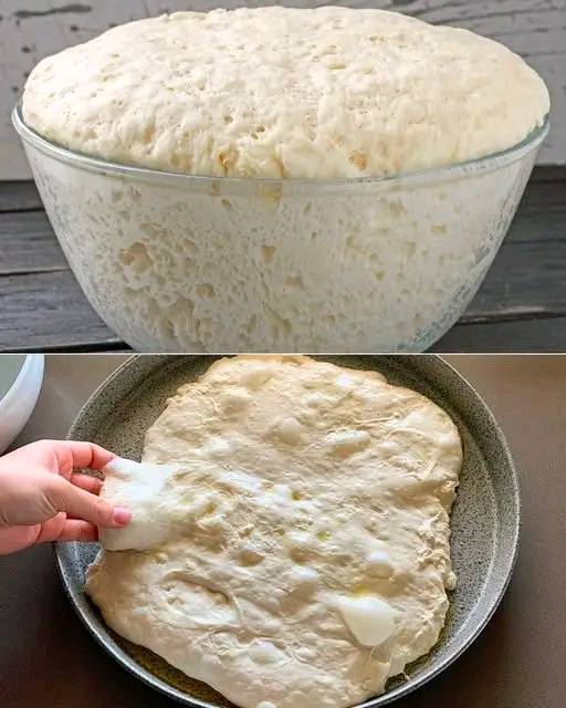 Solo 3g di lievito e si digerisce una favola😍 Dopo averlo provato, non lascerai più questo impasto per pizza: