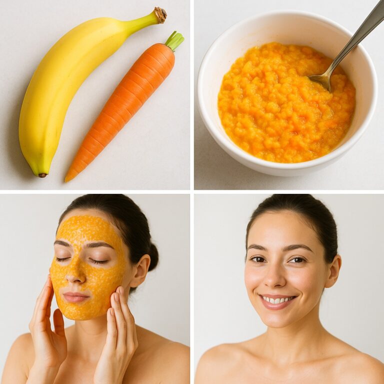**Trasforma la tua pelle con il rimedio segreto a base di banana e carota!**