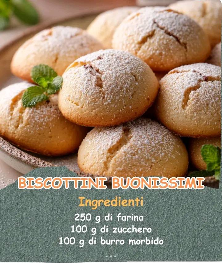 BISCOTTINI PER LA COLAZIONE FACILISSIMI