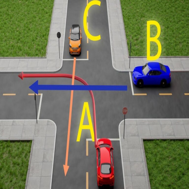 Quale auto ha la precedenza? Anche i più esperti saranno confusi.