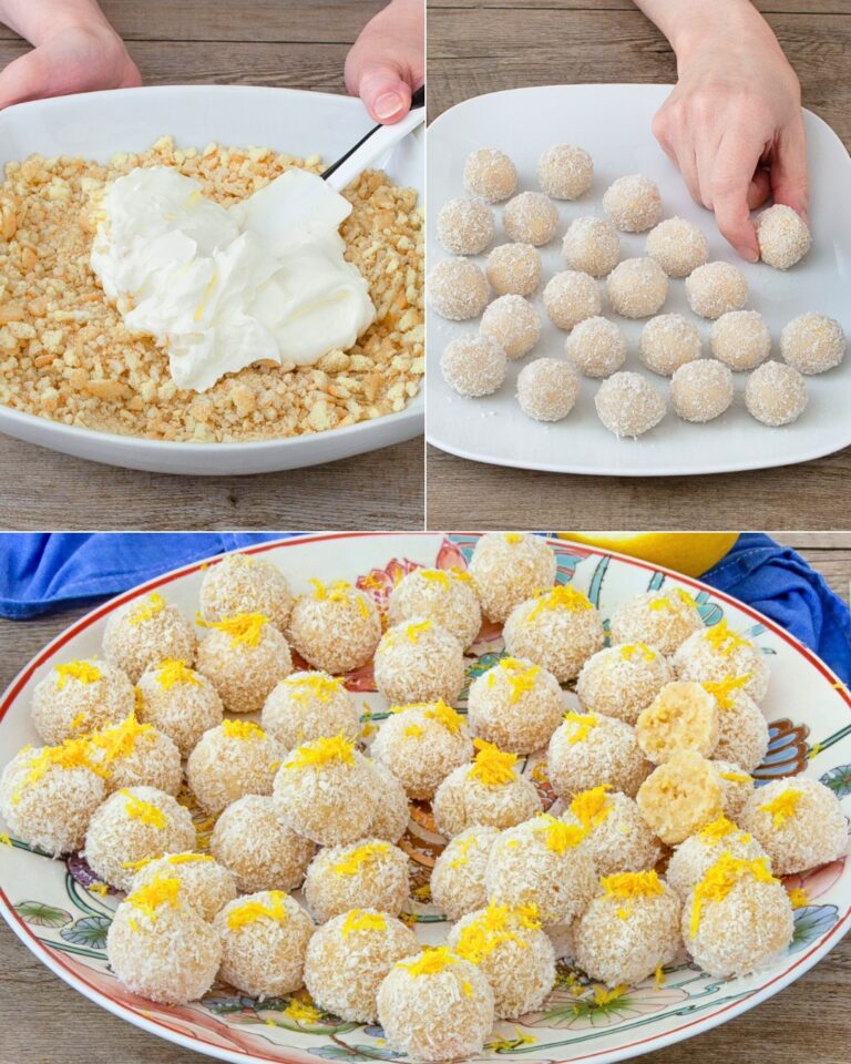 Tartufini al limone: la ricetta