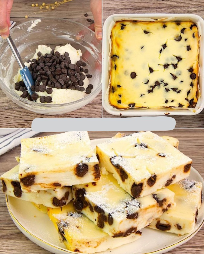 Cubetti di ricotta con gocce di cioccolato: una ricetta deliziosa, veloce e facile!