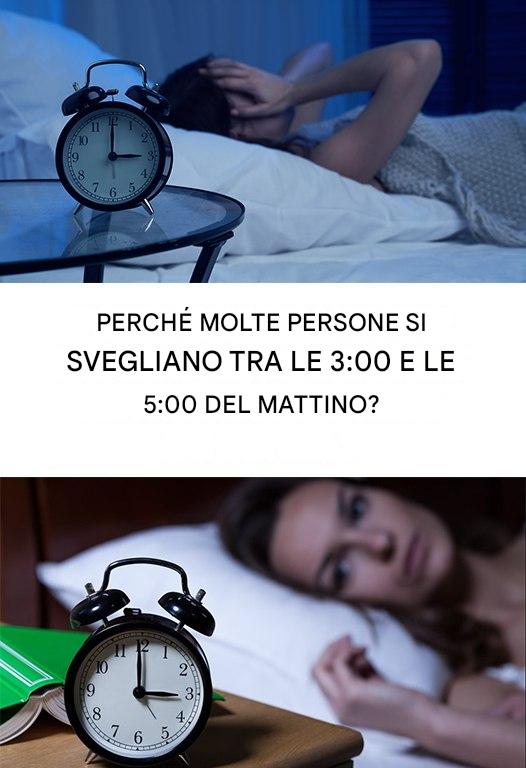 Svegliarsi tra le 3 e le 5 del mattino ha un significato speciale.