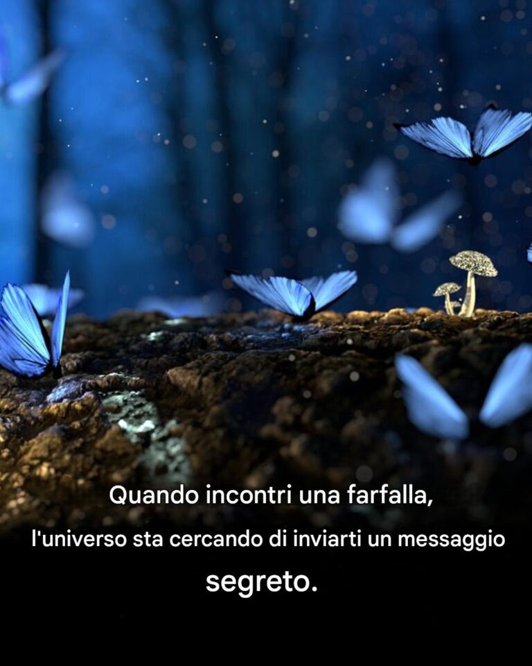 Le farfalle sono messaggere spirituali. Ecco cosa potrebbero significare per te