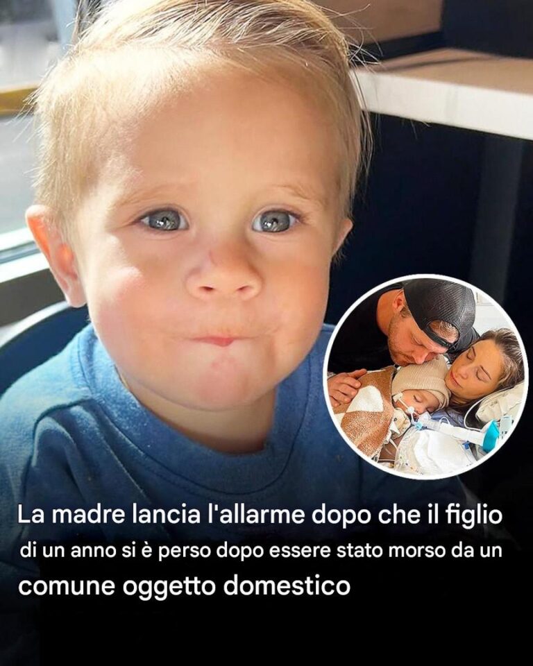Una madre avverte dopo che il figlio di un anno si è smarrito dopo essere stato investito da un oggetto comune