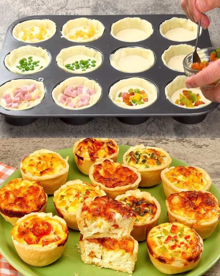 Cestini di pasta sfoglia: per un aperitivo super goloso pronto in un attimo