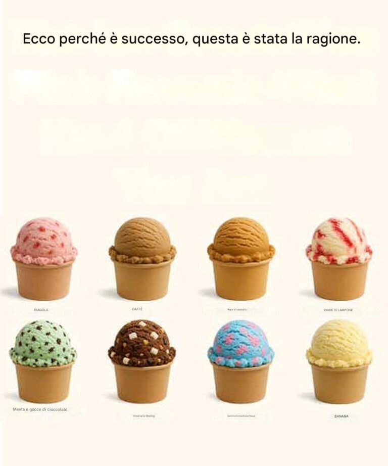 Il gelato che scegli rivela che tipo di donna sei