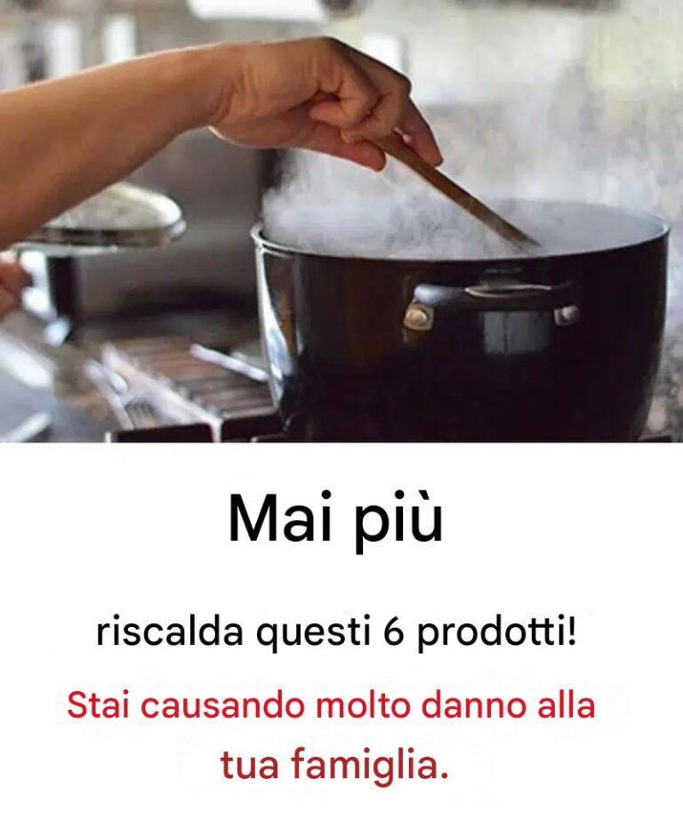Alimenti che non dovrebbero mai più essere riscaldati