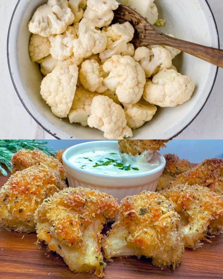 Chou-fleur au four super croustillant