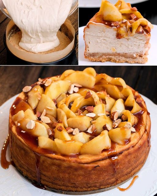 Cheesecake alle mele caramellate: la ricetta decadente e cremosa della cheesecake