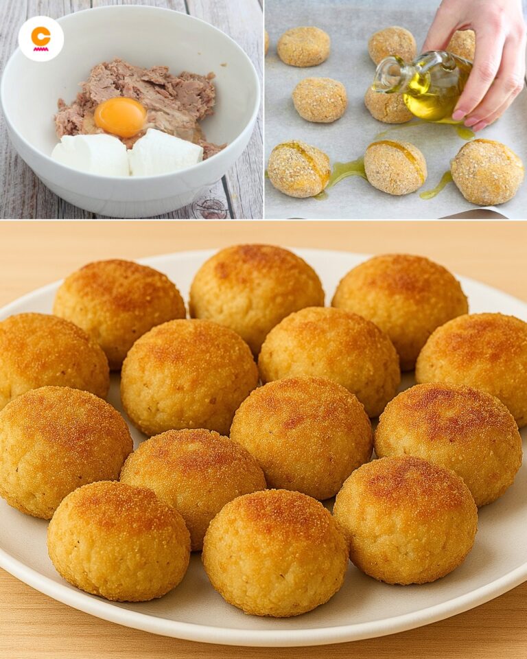 Polpette tonno e ricotta