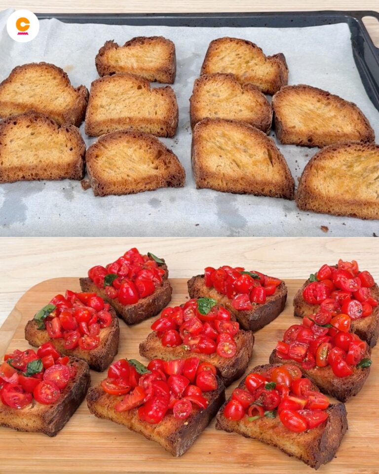 Bruschette al pomodoro: la ricetta