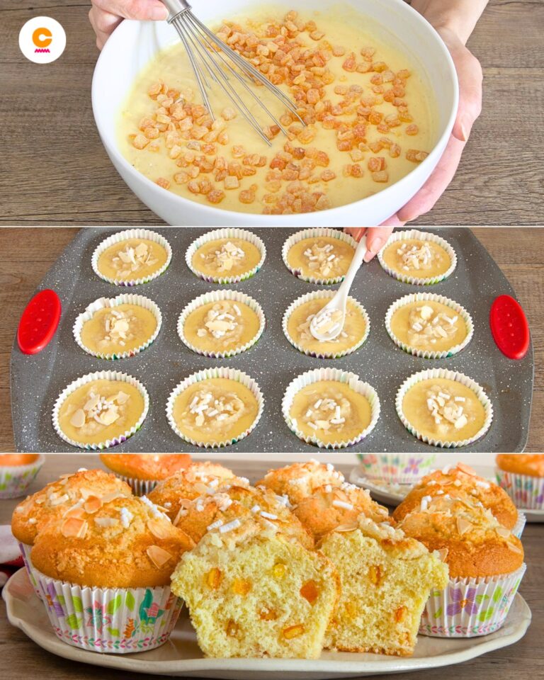 Muffin colomba: la ricetta dei tortini pasquali fragranti e golosi
