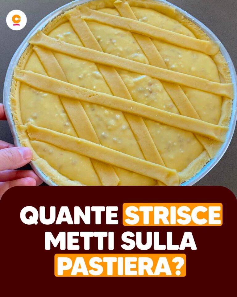 Sapete perché la pastiera napoletana si ricopre con sette strisce di pasta frolla?